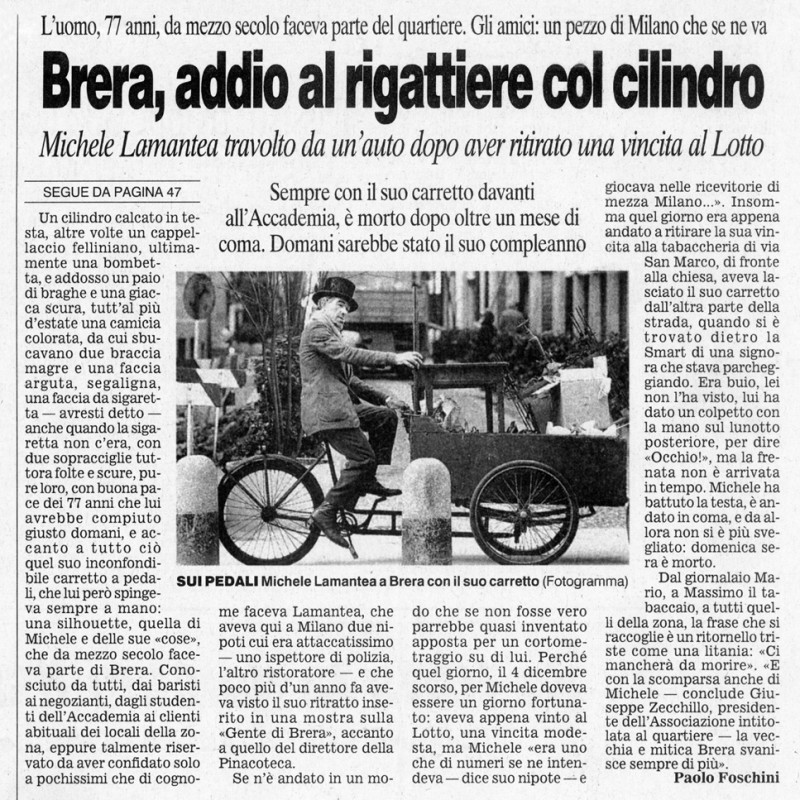 Corriere della Sera, 22.1.2003